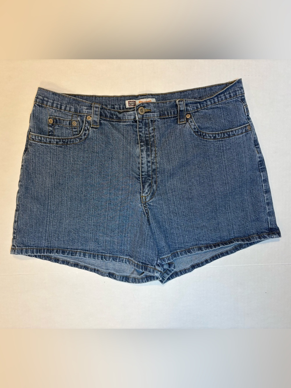 Faded Glory VTG Y2K Stretch Jean Shorts cotton blend size 18
